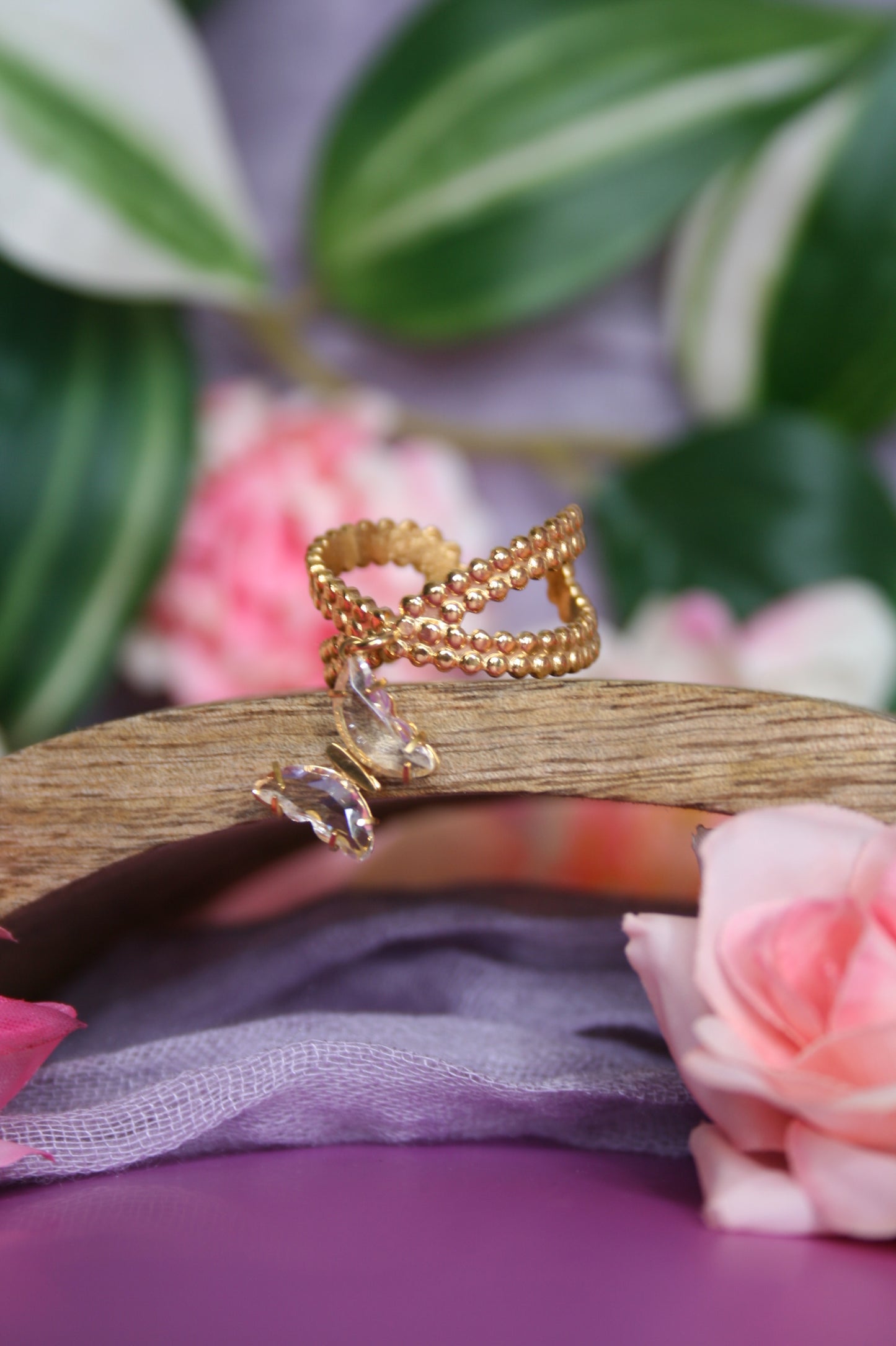 Bague Divine transparente