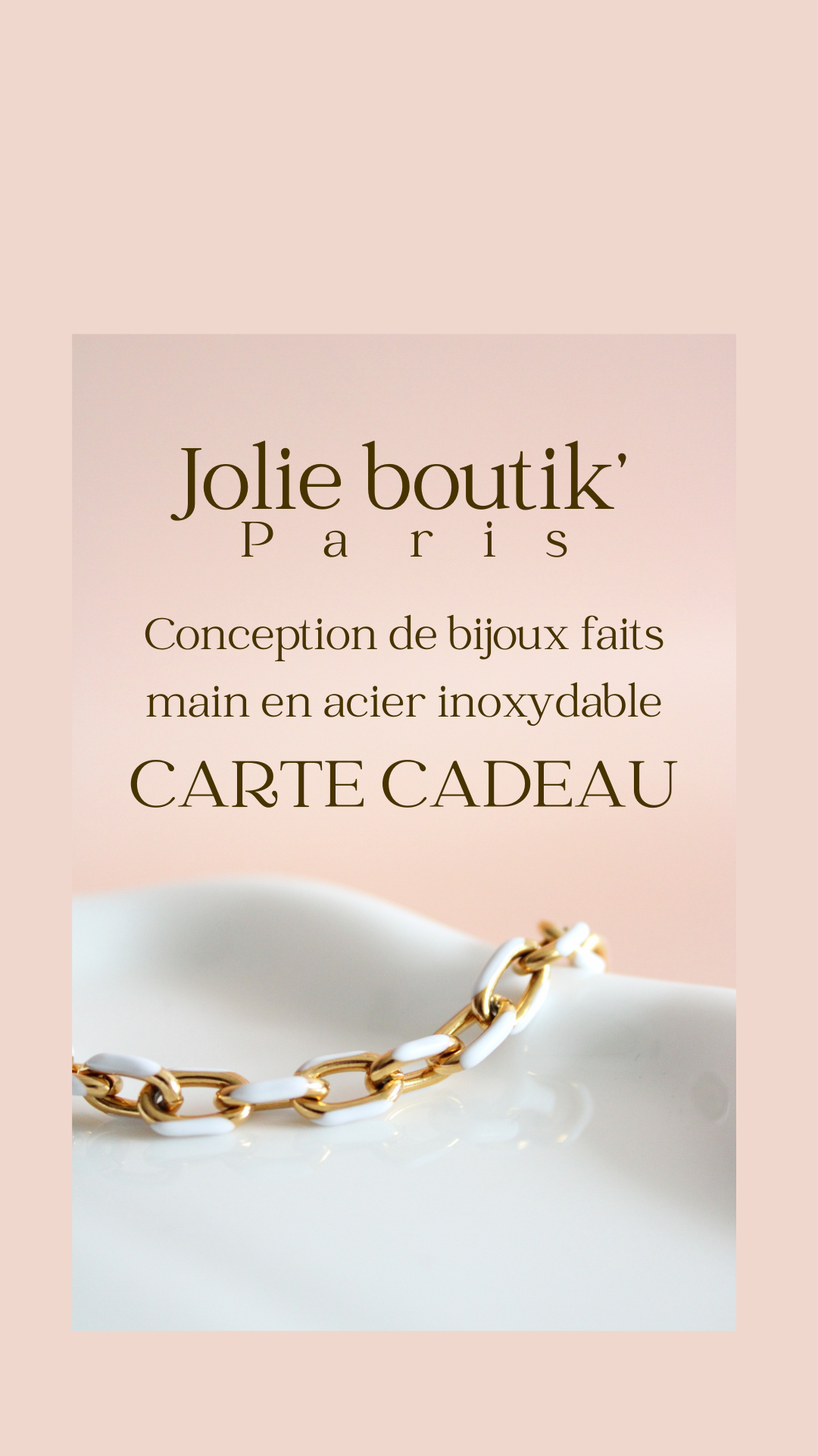 Carte cadeau Jolis Bijoux