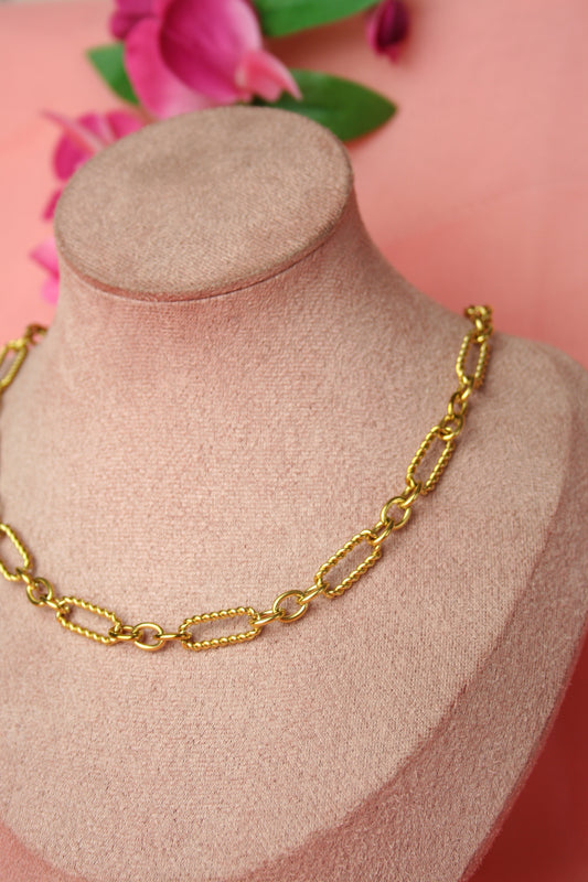 Collier Rose - Personnalisable