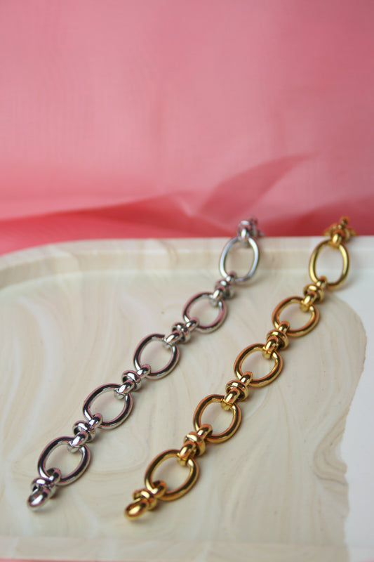 Bracelet Valentine Argent - Personnalisable