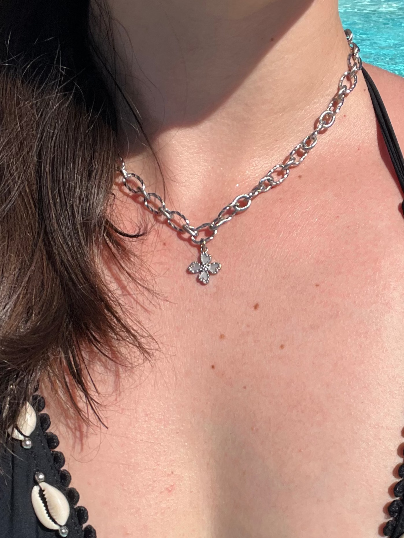 Lucky Mother-of-Pearl Necklace